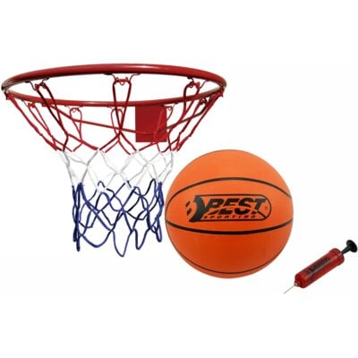 Kosz*** Best Sporting Basketball zestaw, do koszykówki z koszykówka oraz pompa 64034