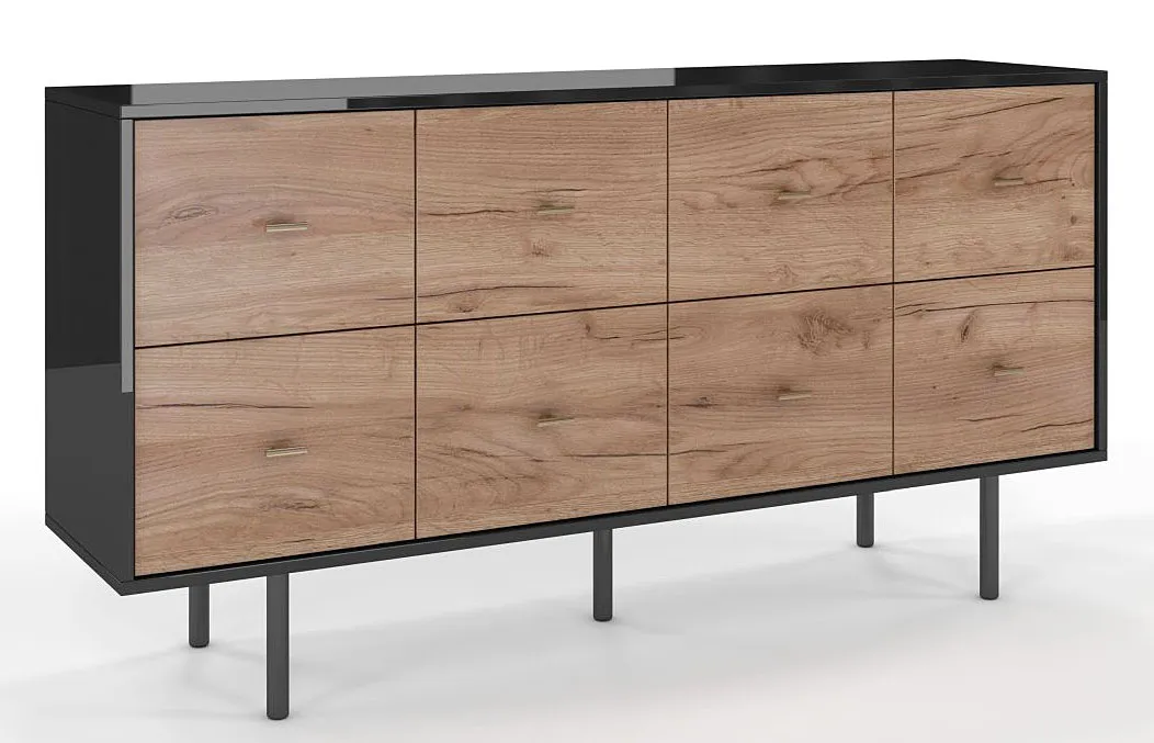 Nowoczesna komoda w stylu industrialnym D3-S30
