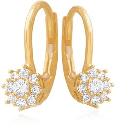 Złote kolczyki 585 wiszące PREZENT GRAWER PUDEŁKO