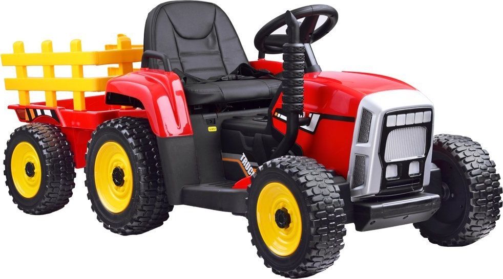 Jokomisiada Traktor z przyczepą na akumulator + pilot PA0242 PA0242 CZ - 176648