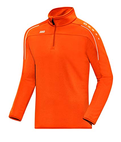 Jako dziecięca kurtka treningowa Ziptop Classico, neonowy pomarańczowy, 164