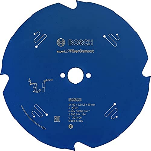 Bosch tarcza tnąca Expert for Fiber Cement 190 x 20 x 2,2 mm, 4 2608644124