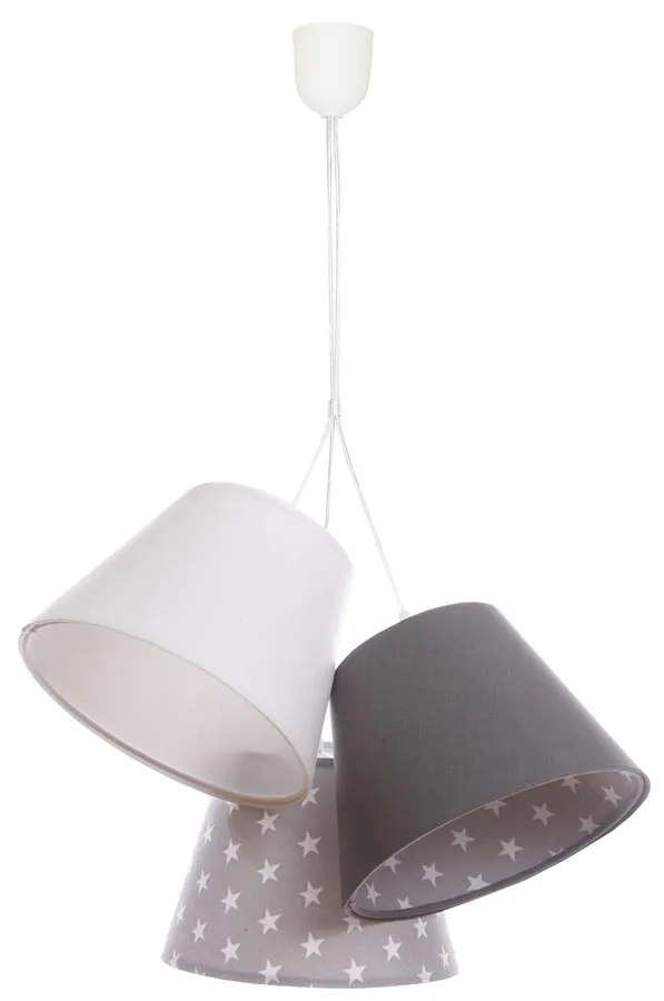 Welurowa lampa wisząca dla dzieci w gwiazdki F4-D97
