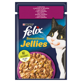 Purina Felix Kaczka w galaretce ze Szpinakiem saszetka 85g 47568-uniw