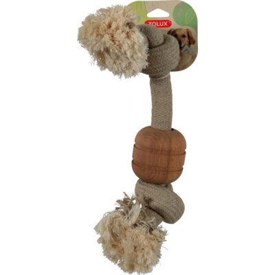 Zolux Zabawka sznurowa Wild MIX Giant, z dre
