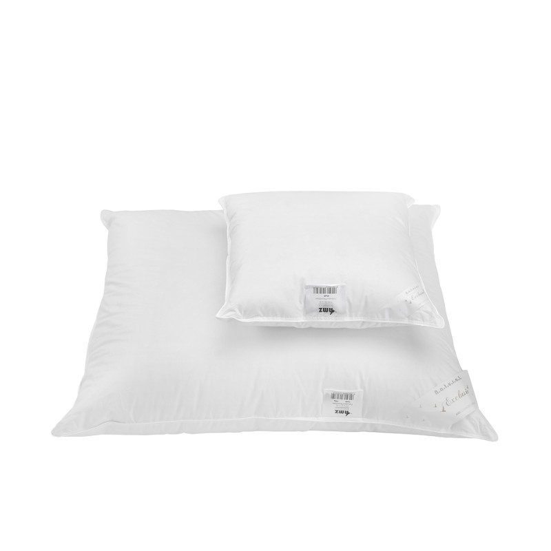 Poduszka puchowa AMZ Royal, Rozmiar - 70x80, Kolor - biały, Poduszka - 1-komorowa 