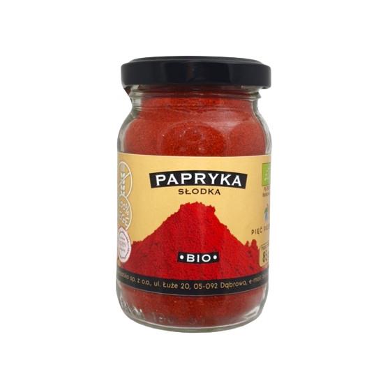 Pięć Przemian Papryka słodka mielona BIO 85 g