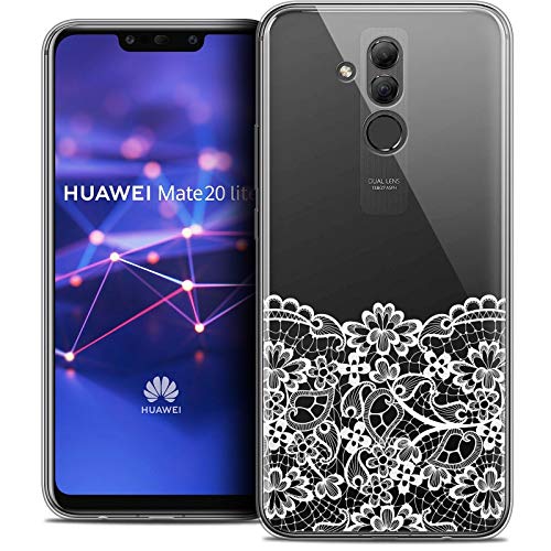 Etui ochronne do Huawei Mate 20 Lite, ultracienkie, sprężynowe z koronką