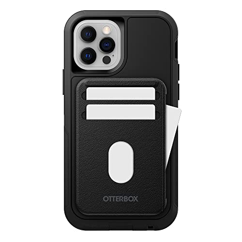 OtterBox Portfel do MagSafe, miękki w dotyku portfel z 2 przegródkami na gotówkę i karty, silnie magnetycznie umocowane z MagSafe, kompatybilny z iPhone, Czarny