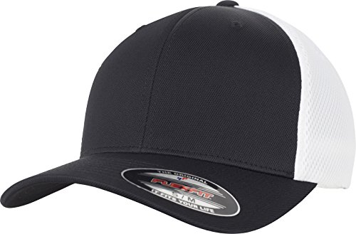 Flexfit unisex czapka z daszkiem Ultrafibre i Airmesh 2 odcienie, wielokolorowa, s-m
