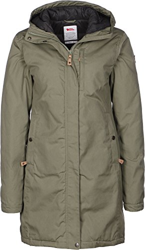 Fjällräven Kiruna kurtka damska pikowana, parka W - XXS zielony