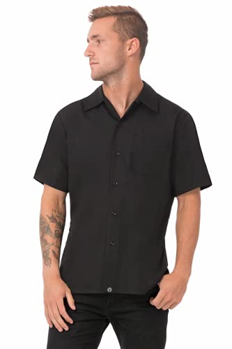 Chef Works CHEF Works coolvent Chef Shirt czarny, small, czarny CSCV
