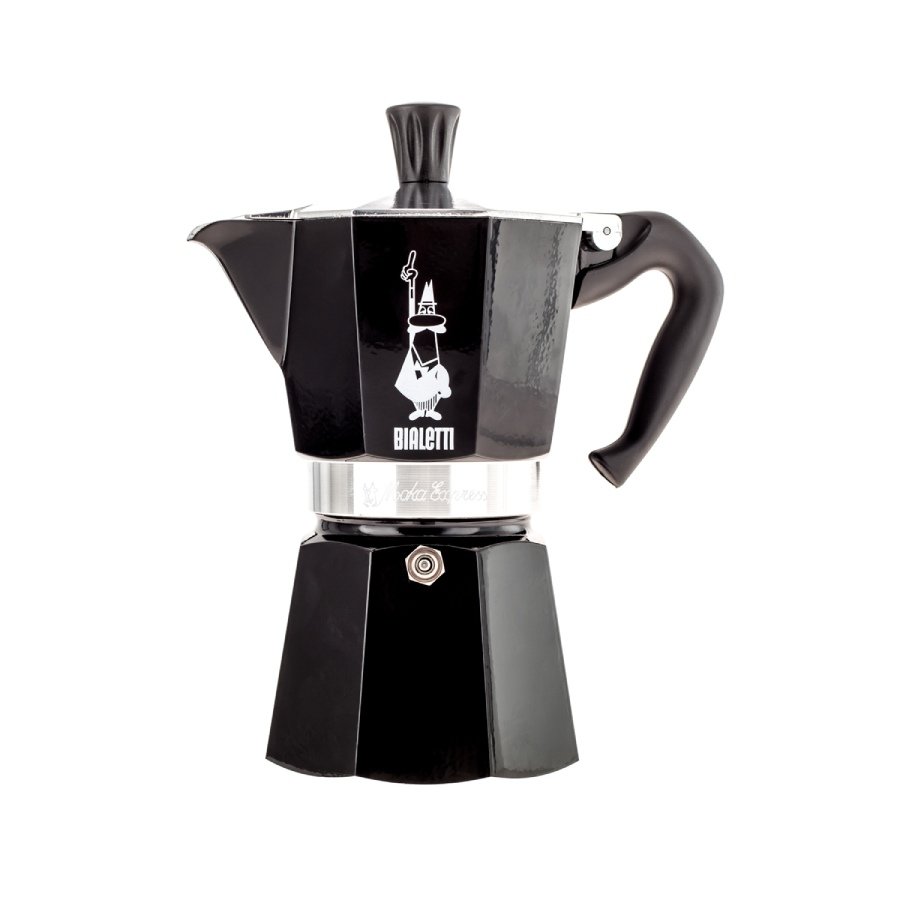 Bialetti Kawiarka Moka Czarna 6 filiżanek