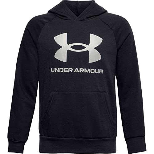 Under Armour Bluza RIVAL FLEECE HOODIE-BLK - S 1357585-001_S