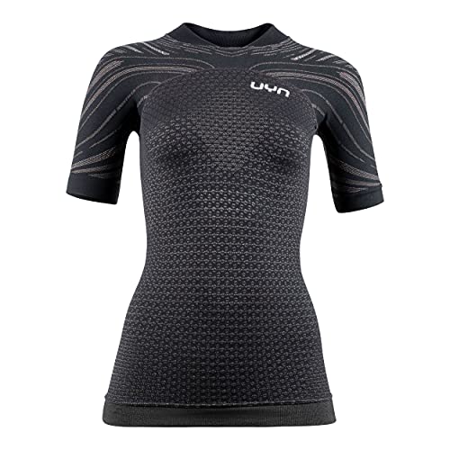 UYN Damskie spodnie do biegania Alpha Coolboost Ow T-shirt spodnie przeciwdeszczowe czarny Sharon Rose S