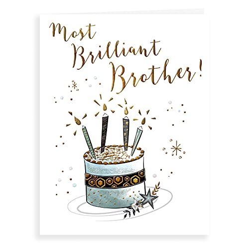 Koko Designs Luksusowa piękna współczesna kartka urodzinowa brat  20 x 15 cm  wzory Koko K70034