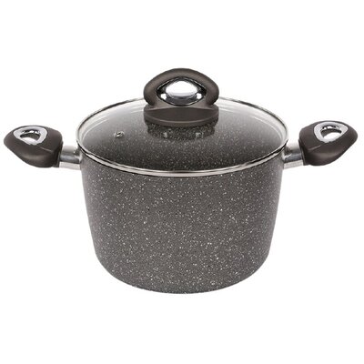 Altom Garnek aluminiowy z pokrywką ROCK 3 l 5901720625526