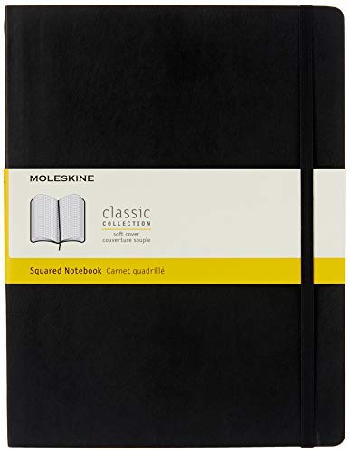 Notes XL Moleskine w kratkę