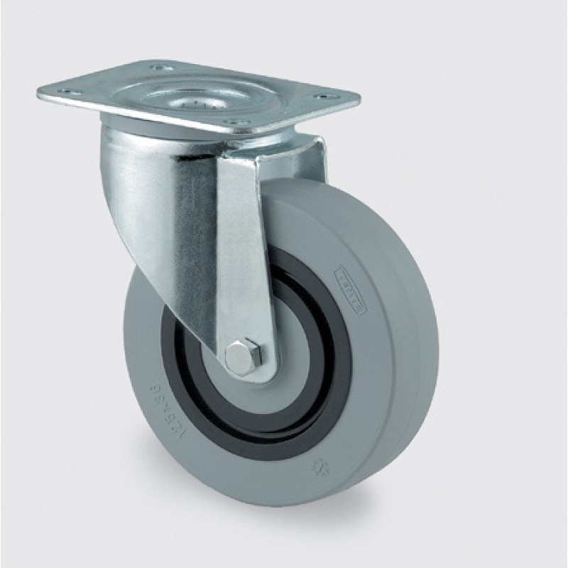 TENTE Koła gumowe z obniżonym poziomem hałasu 3470HUR125P62