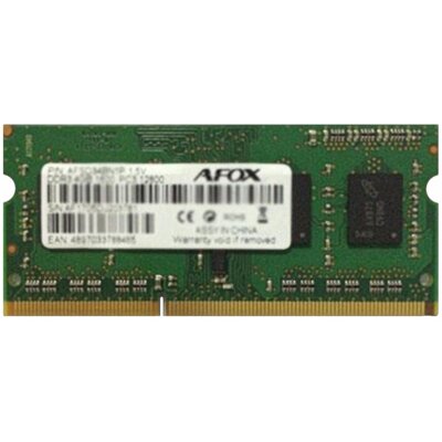AFOX  do laptopa SODIMM DDR3L 8GB 1333 MHz AFSD38AK1L AFSD38AK1L
