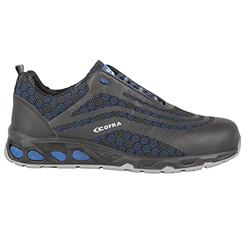 Cofra 73120-002 ROOT S3 SRC buty ochronne, czarne/niebieskie, rozmiar 45