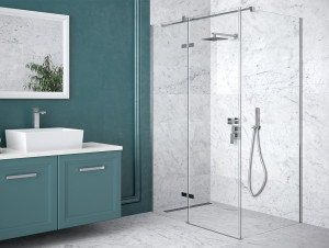 BESCO PPL-128-195C PIXA kabina prostok$418tna przejrzyste szk$419o lewa prawa 120 x 80 x 195