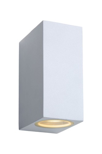 Lucide Oświetlenie ZORA lampa ścienna LED Biały, 2-punktowe 22860/10/31