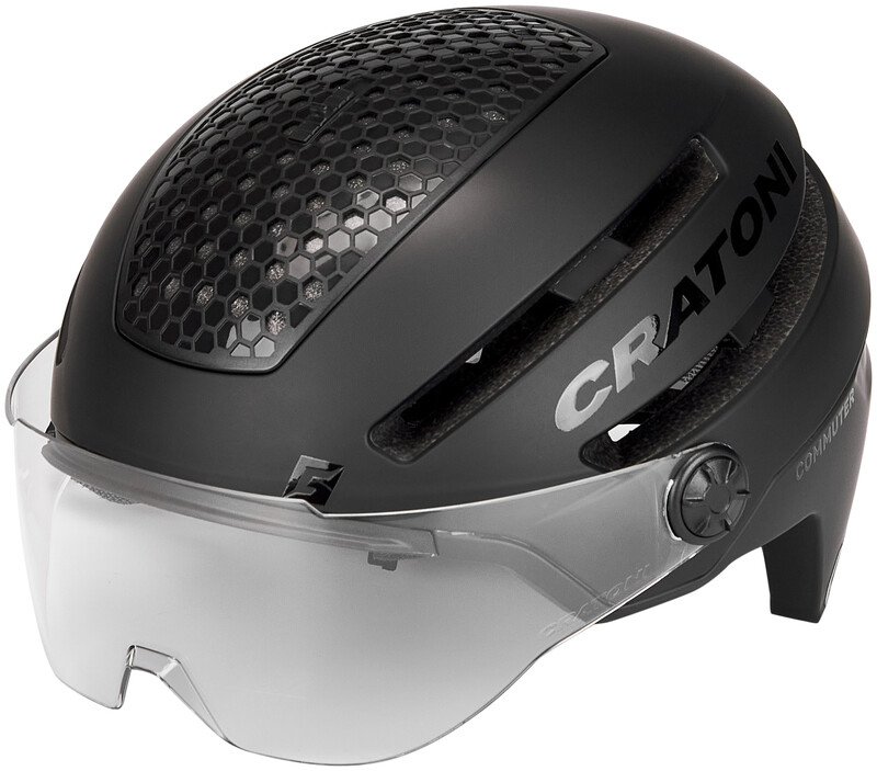 Cratoni Commuter Kask Pedelec, czarny S/M | 54-58cm 2020 Kaski miejskie i trekkingowe 2015049820