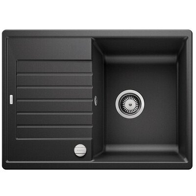 Blanco ZIA 45 S Compact Silgranit PuraDur Antracyt odwracalny, korek auto. (524711)