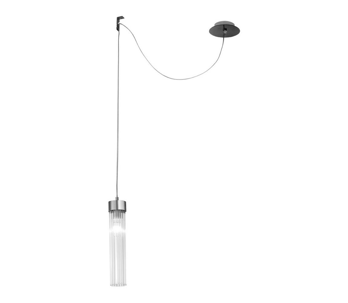 Kolarz 6009.30161 - Żyrandol na lince RAGGIO 1xE14/25W/230V matowy chrom