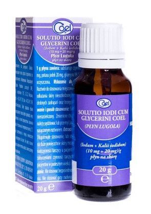 COEL Płyn Lugola 20 g Coel Solutio Iodi cum Glycerini