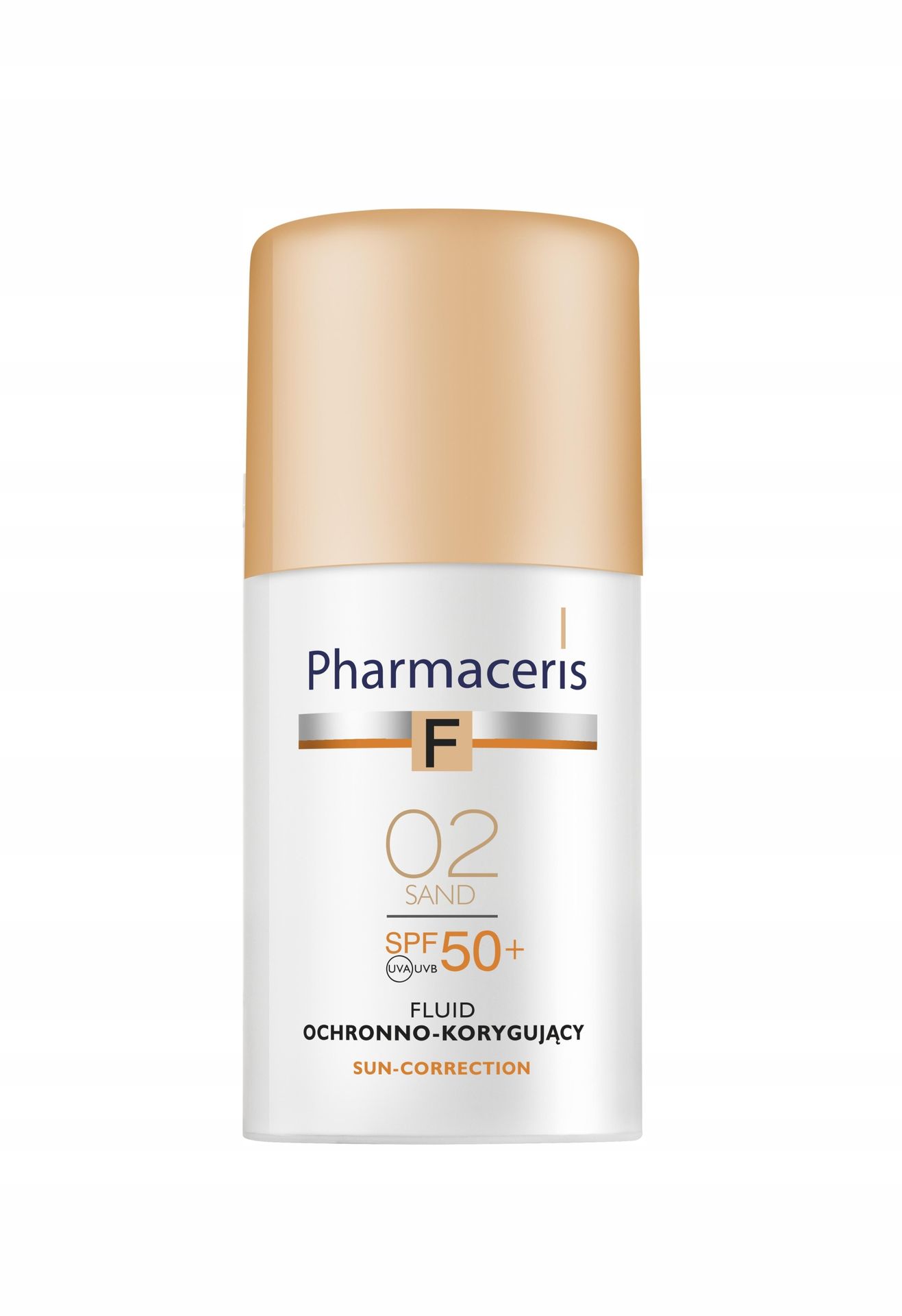 Pharmaceris FLUID OCHRONNO-KORYGUJĄCY NAJWYŻSZA OCHRONA SPF 50+ SAND 02 10E1542-01-01