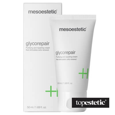 Фото - Крем і лосьйон Mesoestetic Glycorepair żel-krem stymulujący odnowę naskórka 50ml