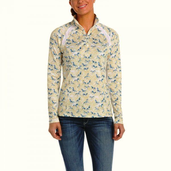 Ariat Bluzka damska SUNSTOPPER 2.0 SS21 - petals & ponies