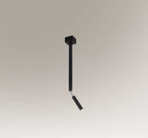 Kosame lampa sufitowa 1-punktowa czarna 7796