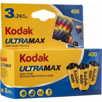 Kodak Film 135 Ultramax Carded 400-24x3