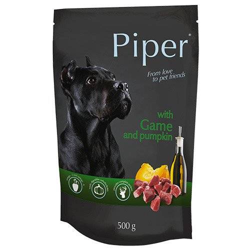 Dolina Noteci Piper dla psa z dziczyzną i dynią 500g 47738-uniw