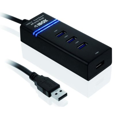 IBox HUB I-BOX USB 3.0 4 (IUH3FB)