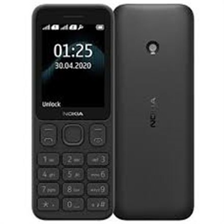 Nokia 125 4MB Dual Sim Czarny