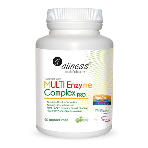 MedicaLine Aliness MULTI Enzyme Complex PRO - 90 kapsułek