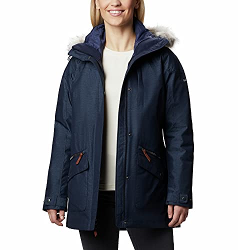 Columbia Carson Pass podwójna kurtka damska niebieski Blau (Dark Nocturnal) L 1737241-472-Large