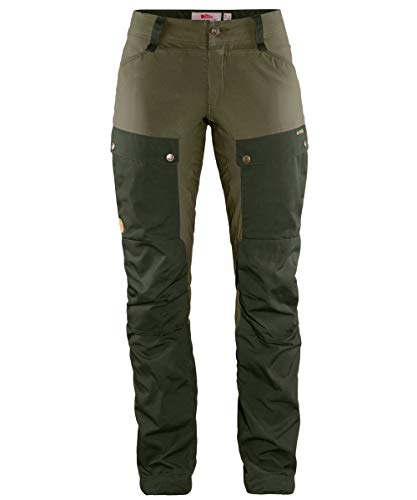 FJÄLLRÄVEN FJÄLLRÄVEN Spodnie damskie Keb Trousers W zielony khaki (Deep Forest/Laurel Green) 40 F89898-Deep Forest-Laurel Green-40