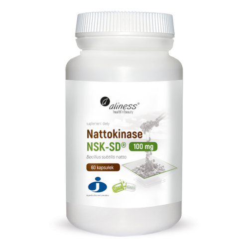 MedicaLine Aliness Nattokinase NSK-SD 100 mg - 60 kapsułek A580482