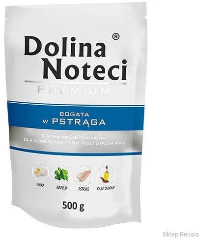 DOLINA NOTECI Premium bogata w pstrąga - doypack 500g