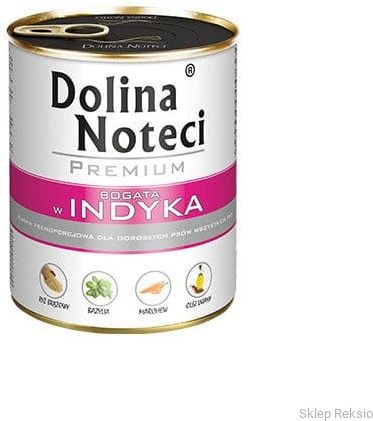 DOLINA NOTECI Premium bogata w indyka - puszka 800g