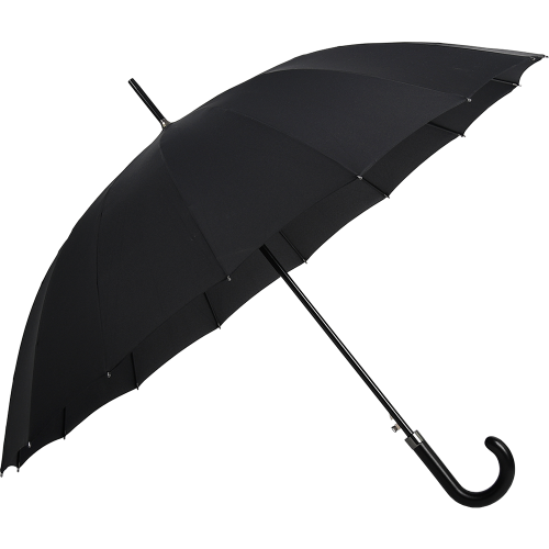 Parasol męski długi VIP Doppler Liverpool, czarny