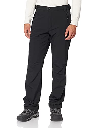 CMP CMP męskie spodnie softshellowe czarny czarny (U901) 46 3A01487-N
