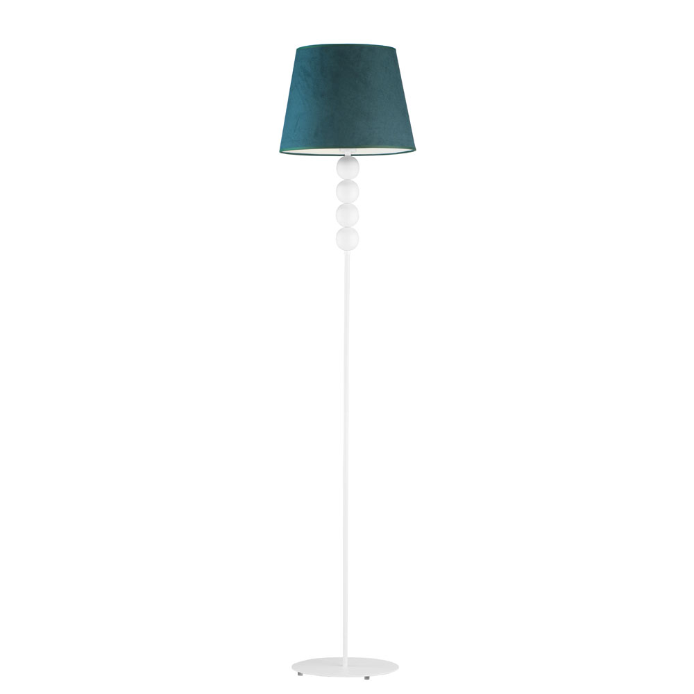 Lampa podłogowa z 4 ozdobnymi kulami SEUL VELUR 