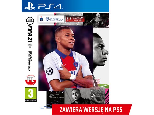 FIFA 21 Edycja Mistrzowska GRA PS4