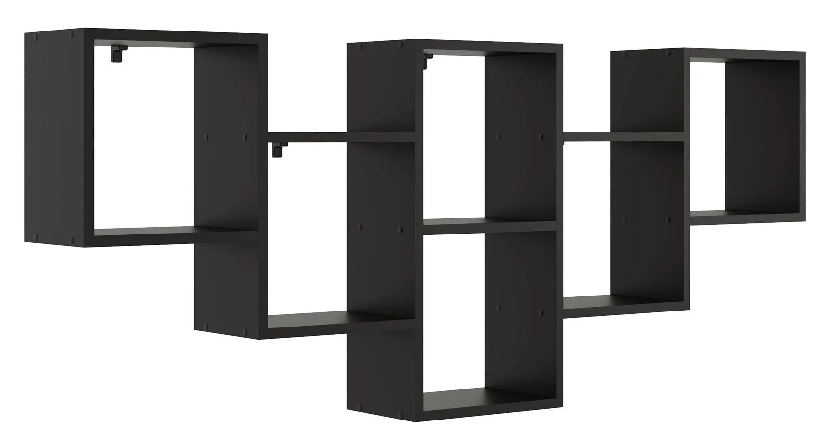 Czarna Nowoczesna Półka Wisząca M2-Z40